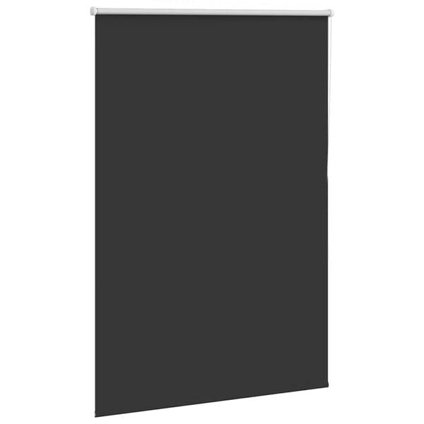 vidaXL Jaluzea cu role opace negru 95x150 cm lățime țesătură 90,7 cm