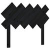 vidaXL Tăblie de pat, negru, 104x3x80,5 cm, lemn masiv de pin