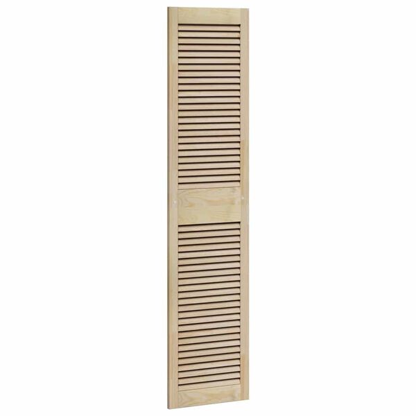 vidaXL Ușă de Dulap cu ușă 2 pcs natural 170 x 2,1 x 39,5 cm