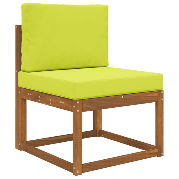 vidaXL Perna pentru canapea de exterior 2 pcs Verde Poliester