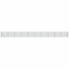 vidaXL Gard plasă de s&acirc;rmă cu bordură, verde, 2x25 m