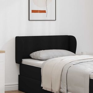 vidaXL Ureche pentru Tăblie Negru 40 x 23 x 6 cm PVC