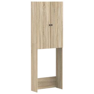 vidaXL Dulap pentru toaletă ALKMAAR Stejar Sonoma 66 x 25,5 x 190 cm