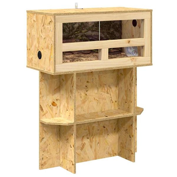 vidaXL Terariu Maro 60 x 30 x 80 cm OSB