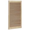 vidaXL Ușă de Dulap cu ușă 2 pcs natural 110 x 2,1 x 59,5 cm