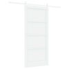 vidaXL Ușă glisantă 93 x 202 cm Lemn prelucrat Alb