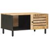 vidaXL Masă de cafea natural 80 x 50 x 40 cm Lemn de mango solid