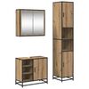 vidaXL Set de mobilier pentru baie 3 buc. Stejar Artizanal