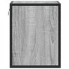 vidaXL Noptiere de perete, 2 buc., sonoma gri, 40x31x39,5 cm