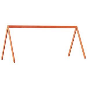 vidaXL Acoperiș pat de copii, maro, 209x95,5x88 cm, lemn masiv pin