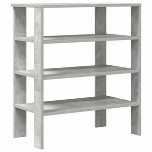 vidaXL Pantofar, gri beton, 61x32x70 cm, lemn prelucrat