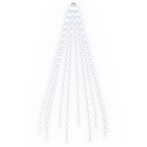 vidaXL Lumini pentru bradul de Crăciun 210 LED-uri Alb rece 210 cm
