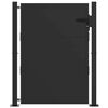 vidaXL Poartă de grădină 110 x 155 cm Oțel vopsit electrostatic Blocat