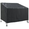vidaXL Husă pentru Scaun de Grădină Negru 96 x 79 x 74 cm
