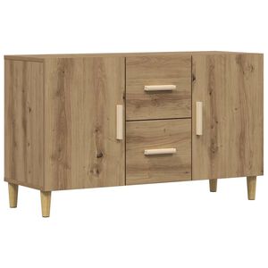 vidaXL Dulap, stejar artizanal, 100x36x60 cm, lemn prelucrat