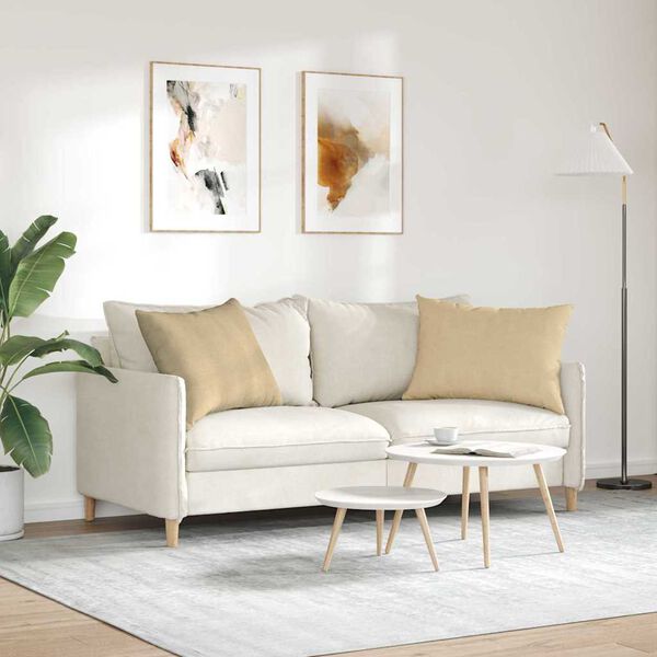 vidaXL Perne pentru canapea 2 pcs Gri Verde 70 x 50 cm