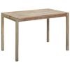 vidaXL Masă de bucătărie, 120x70x75 cm, lemn masiv de acacia