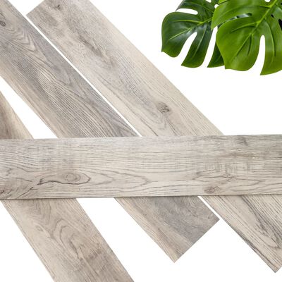 WallArt Panouri aspect lemn GL-WA31 30buc. alb decolorat stejar hambar