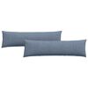 vidaXL Perne pentru canapea 2 pcs albastru 145 x 40 cm