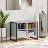 vidaXL Dulap pentru pantofi Gri Sonoma 60 x 35 x 44 cm Lemn compozit