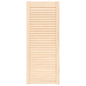 vidaXL Ușă de dulap cu design lambriu, 99,3x39,4 cm, lemn masiv de pin