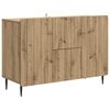 vidaXL Bufet Stejar Artizanal 89 x 34,5 x 62 cm Lemn prelucrat
