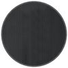 vidaXL Covor rotund, gri, 80 cm, bambus