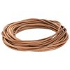 vidaXL Cord din Piele 1 Maro &Oslash;4 mm x 5 m Piele