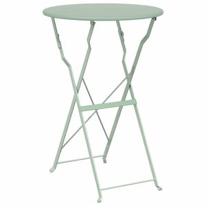 vidaXL Masă de bistro Mentă deschisă &Oslash; 50 x 71 cm