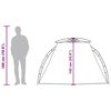 vidaXL Cort camping 2 persoane verde marin impermeabil setare rapidă