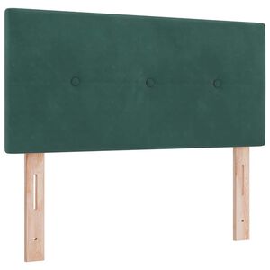 vidaXL Tăblie cap Verde &icirc;nchis 80 cm Catifea