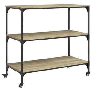 vidaXL Cărucior de bucătărie stejar sonoma 102x50x95 cm lemn