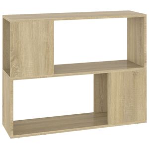 vidaXL Comodă TV, stejar sonoma, 80x24x63 cm, PAL