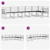 vidaXL Set de canapele de exterior 6 pcs natural Lemn Solid de Acacia