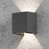 KONSTSMIDE Lampă de perete cu LED "Cremona" 2x3W 11x13x13,5 cm