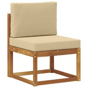 vidaXL Canapea Medie pentru Exterior Lemn Solid de Acacia
