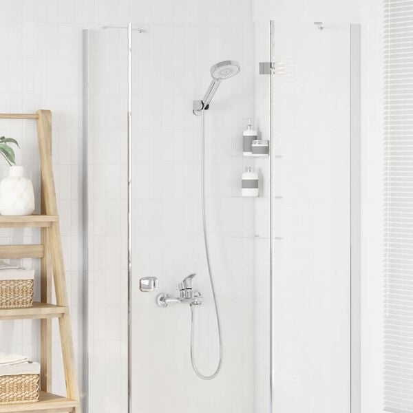 vidaXL Set de cap de duș Crom G 1 / 2 inci