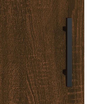 vidaXL Dulap de perete, stejar maro, 60x31x60 cm, lemn compozit