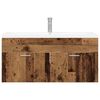 vidaXL Dulap de Baie Lemn vechi 100 x 38,5 x 46 cm Lemn compozit