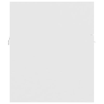 vidaXL Mască de chiuvetă, alb, 41x38,5x46 cm, PAL