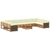 vidaXL Seturi de canapele 11 buc. Lemn Solid de Acacia