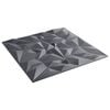 vidaXL Panouri de perete 48 pcs Gri Amethyst 50 x 50 cm Spumă XPS