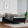 vidaXL Saltea cu arcuri buzunar copii fermitate medie negru 80x160cm piele artificială