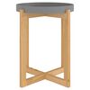 vidaXL Măsuță de cafea gri 41x41x48,5 cm lemn prelucrat&lemn masiv pin