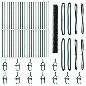 vidaXL St&acirc;lp de gard. Verde