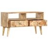 vidaXL Comodă TV, 90 x 30 x 50 cm, lemn masiv de mango