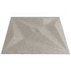 vidaXL Panouri de perete Stea 48 pcs Beton Star 50 x 50 cm Spumă XPS