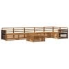vidaXL Set de canapele de exterior 7 buc. natural Lemn Solid de Acacia