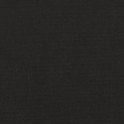 vidaXL Panouri de perete 12 buc. negru 30x15 cm textil 0,54 m²