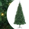 vidaXL Brad de Crăciun artificial Verde 300 cm PVC și metal și plastic